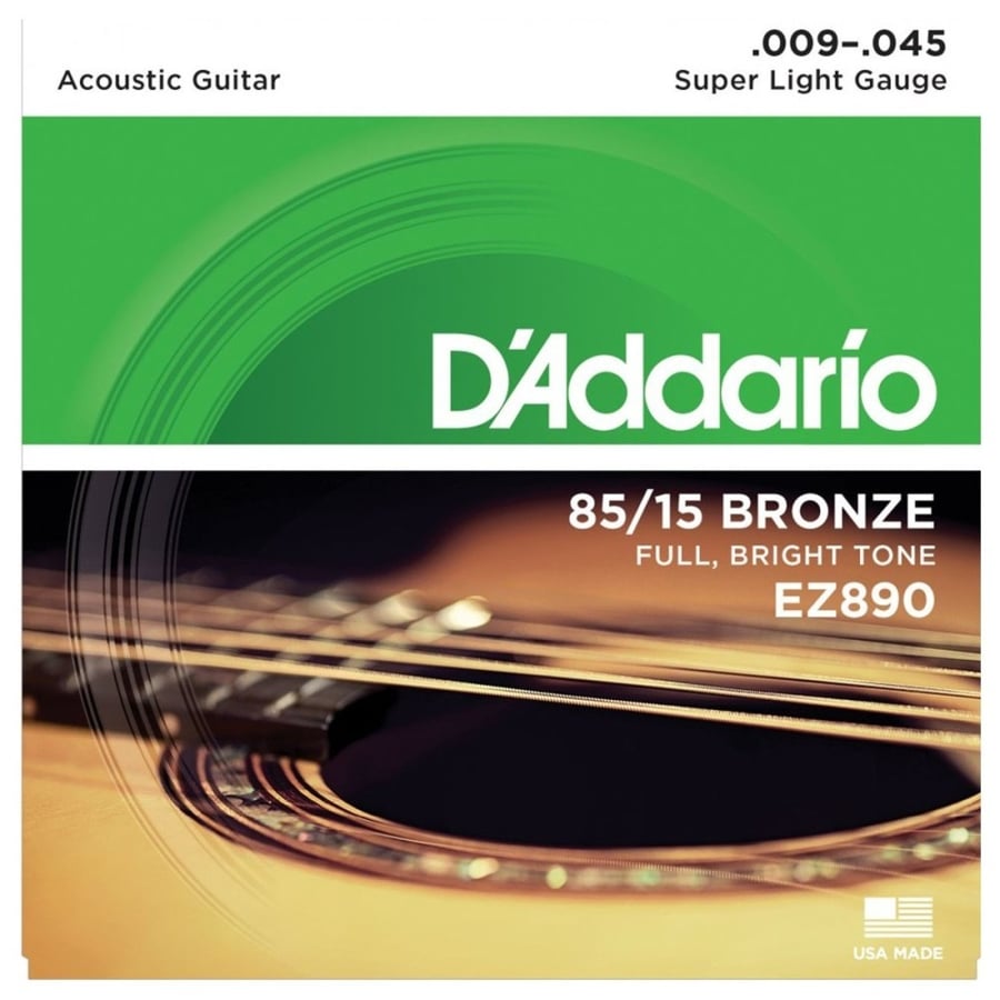 Cuerdas para guitarra acustica daddario ez890 - 1