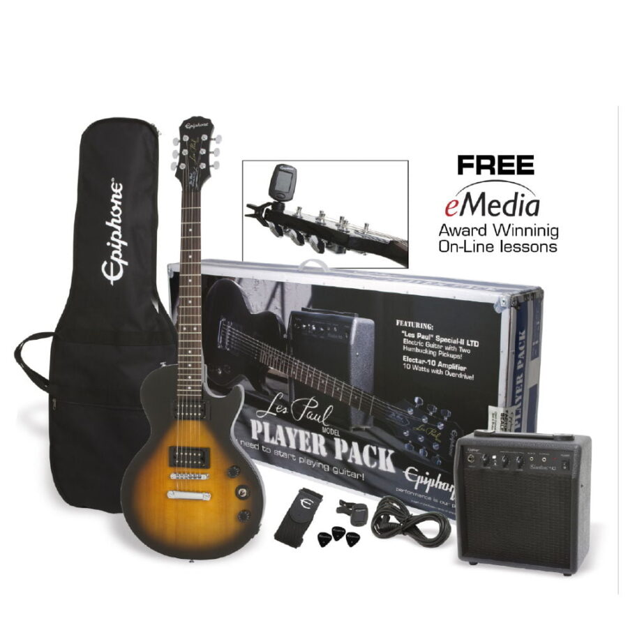 Kit Combo Guitarra Eléctrica Les Paul Amplif. - Epiphone-1-1