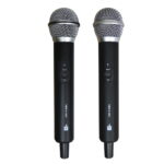 Micrófono Inalambrico Profesional uhf Doble - Topp Pro TWM-U2.200R - 1
