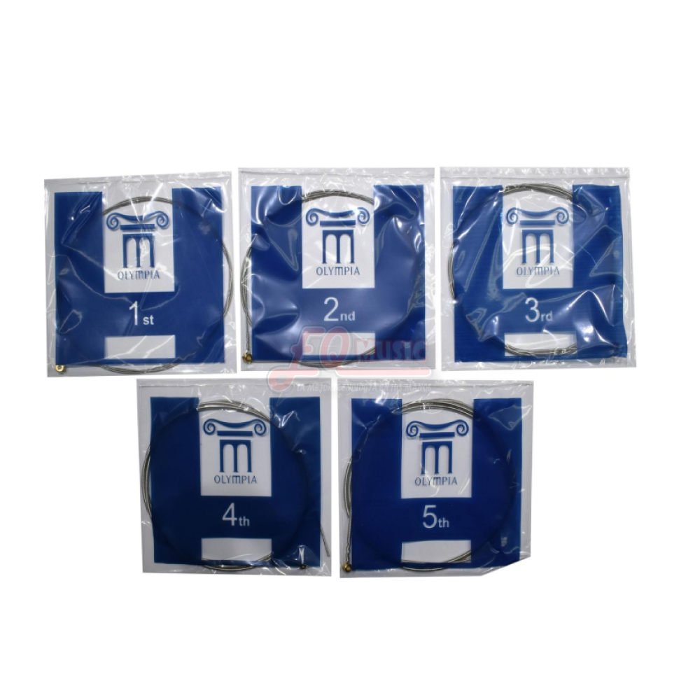 Cordes Pour Basse Dunlop SB Nickel Short 45-125 - Set 5 Cordes Nickel Pour Basse 5 Cordes