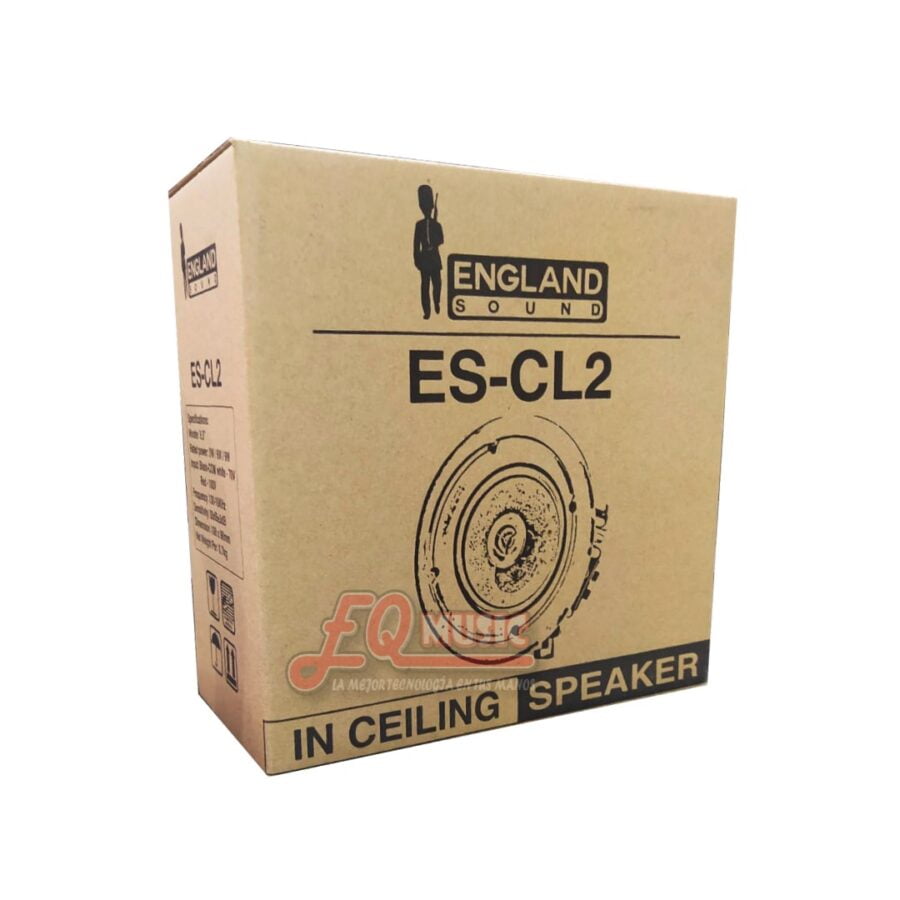 Parlante P/Tumbado Redondo England Sound – ES-CL2-3