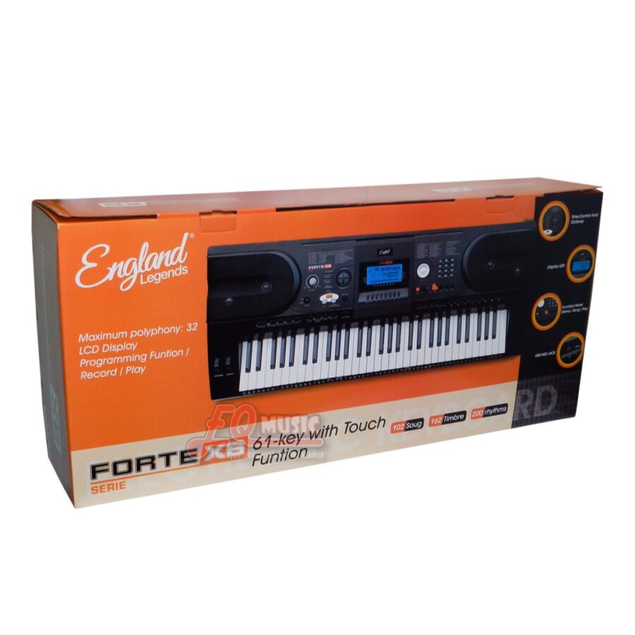 Teclado 5/8 61 Teclas England Legends – Forte X6-4