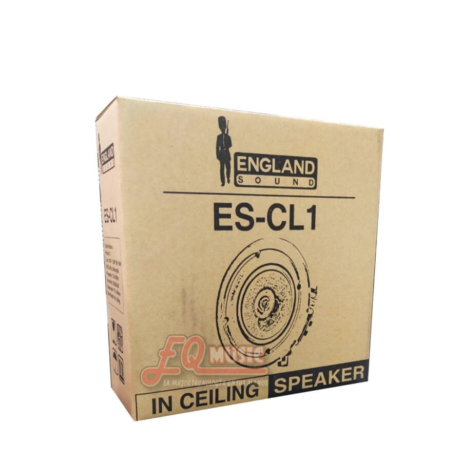 Parlante P/Tumbado Redondo England Sound - ES-CL1-8