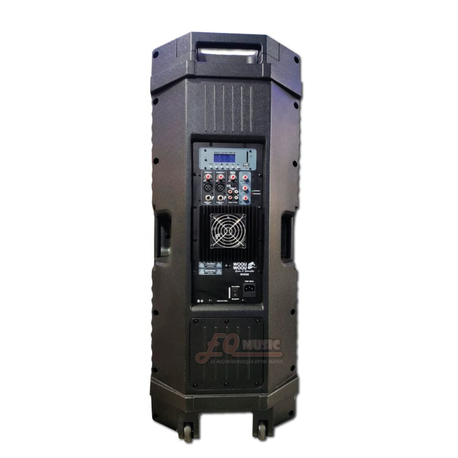 Caja Amplificada Doble Parlante 15" 250.000w - Woou W3058