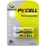 Pila aa recargable 2600mah 1