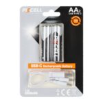 Pila aa recargable 2800mwh 1