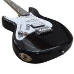 Eléctrica guitarra cort negra 2