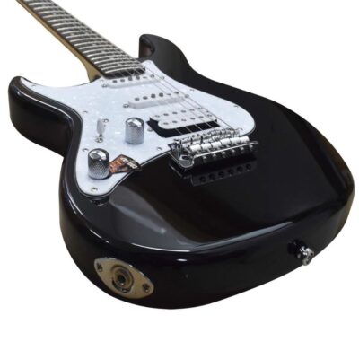 Eléctrica guitarra cort negra 2