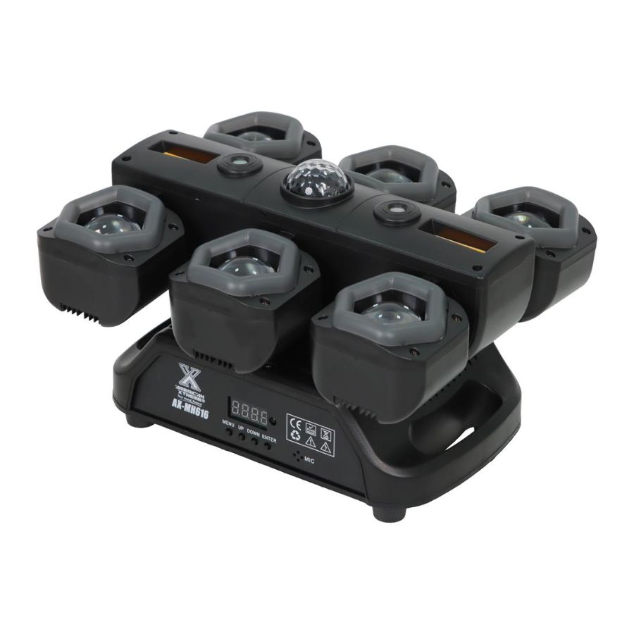 Led robótica 6 brazos 1 Led robótica 6 brazos 1